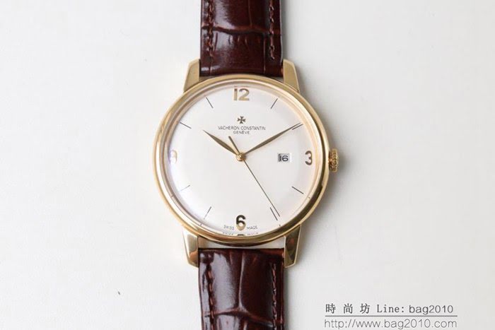 江詩丹頓 Vacheron Constantin VC最新力作 江詩丹頓VC 極簡傳承複刻腕表 商務百搭型 男士腕表  wssb5174